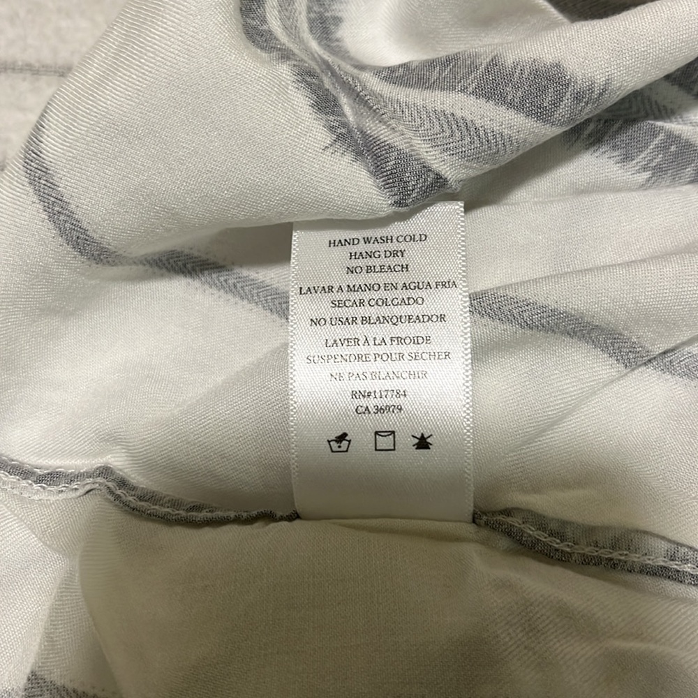 Rails White Striped Dress - Picture 9 of 9